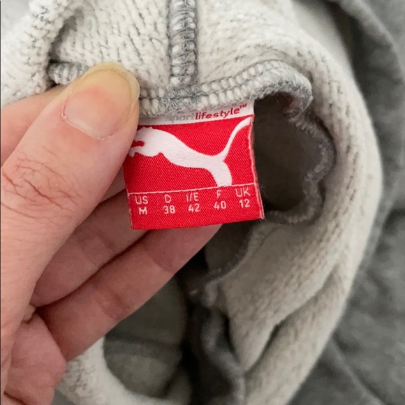 Puma grey hoodie - Picture 2 of 5
